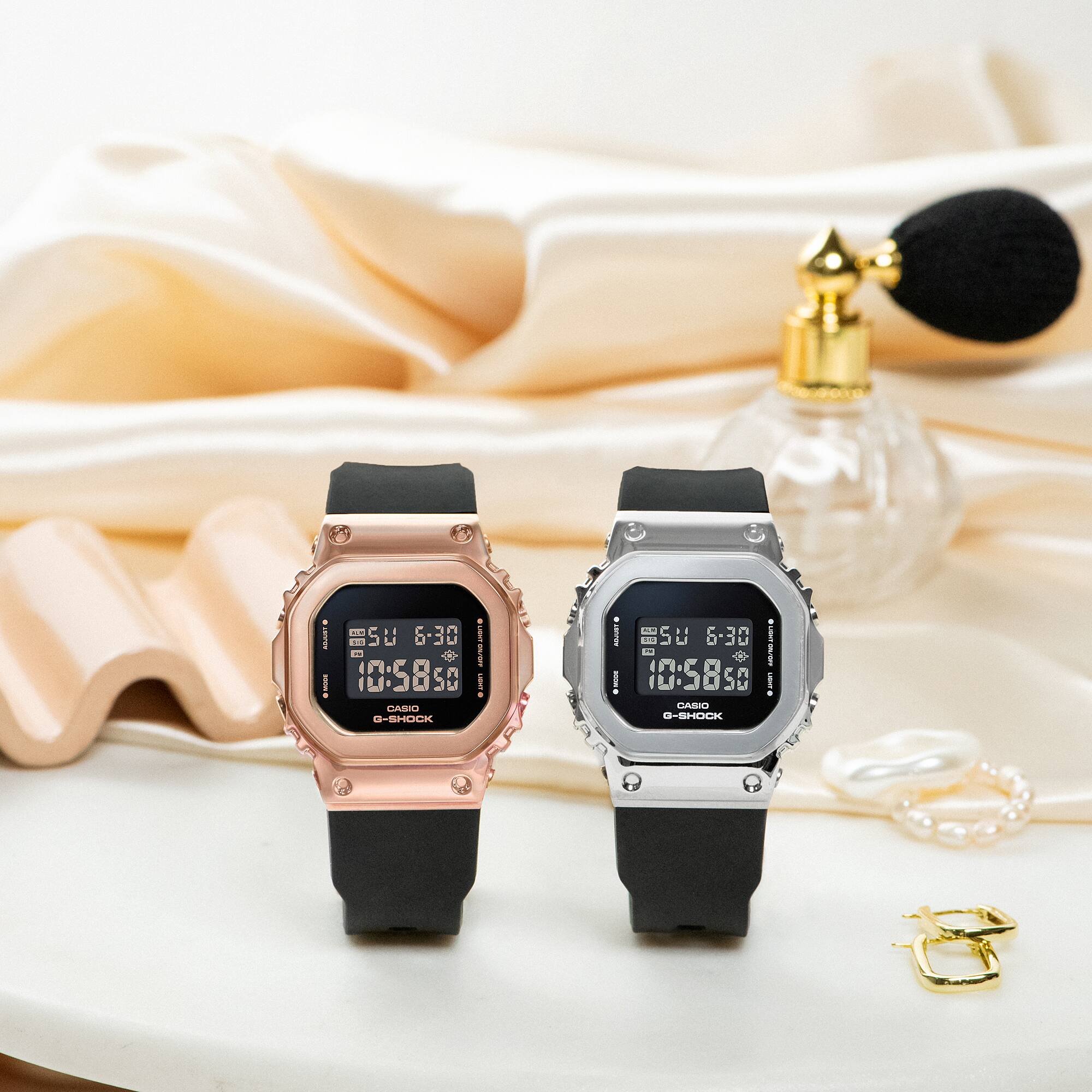 RELOJ CASIO G-SHOCK GM-S5600PG-1DR - ORO ROSA PARA MUJER ORIGINAL - Image 3