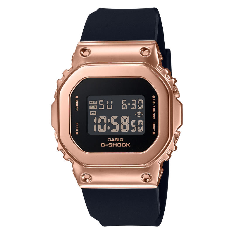 RELOJ CASIO G-SHOCK GM-S5600PG-1DR - ORO ROSA PARA MUJER ORIGINAL