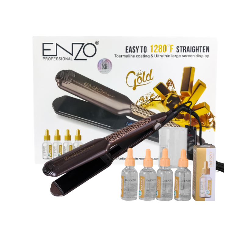 PLANCHA PROFESIONAL Enzo EN-3855 con vitamina E