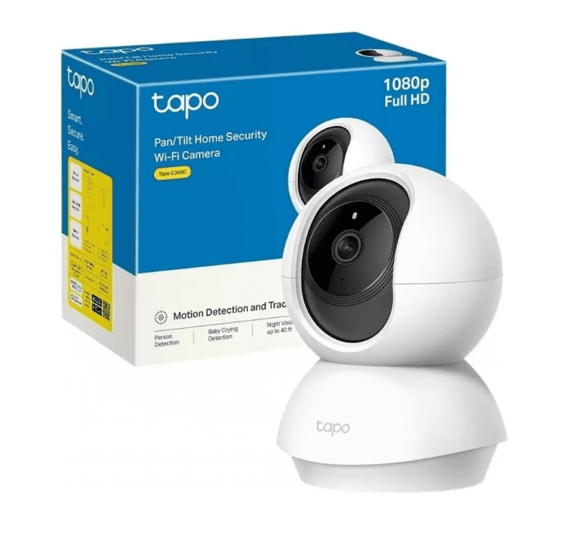 CAMARA VIGILANCIA TP-LINK TAPO C200 Wifi gira 360 grados