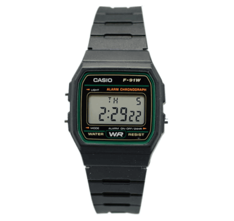 RELOJ CASIO F-91W-3DG Reloj Digital