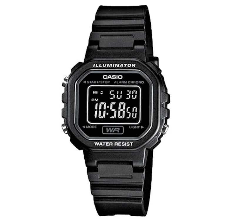 RELOJ CASIO LA-20WH-1BDF