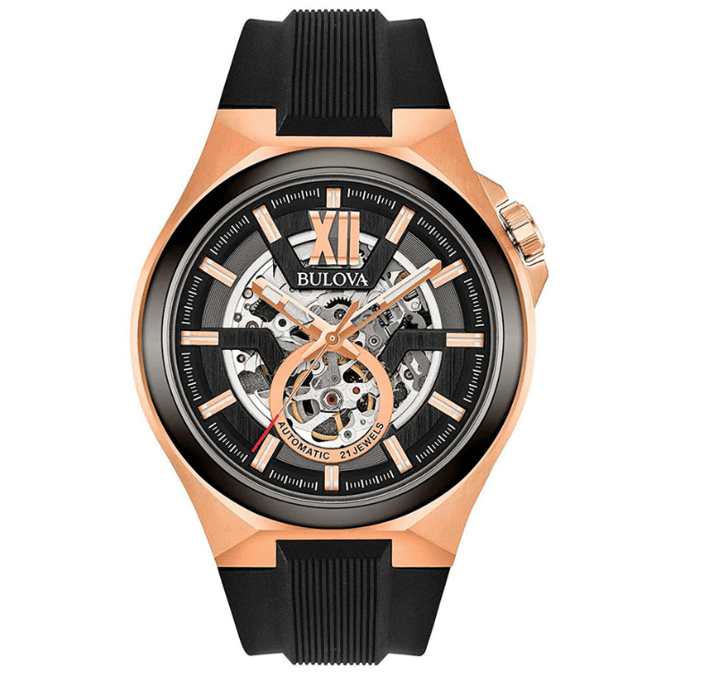 RELOJ BULOVA SWMECH M R ST BK AUTO
