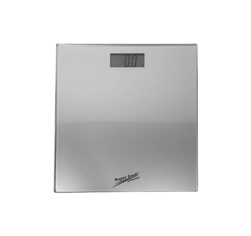 BÁSCULA PERSONAL PLATEADA SLP-400