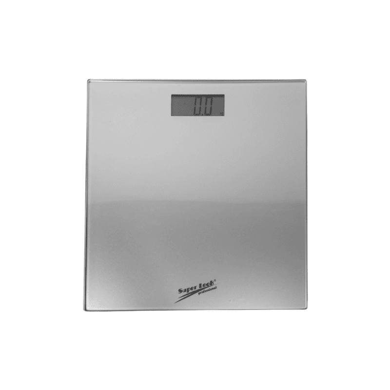 BÁSCULA PERSONAL PLATEADA SLP-400